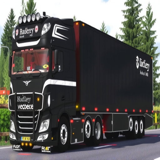 DAF XF 106 530 Ragnar Hulshof   Trailer v14.0 ETS2