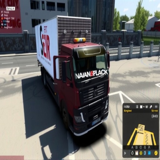 Volvo FM Delivery Truck with Load Animation DESBLOQUEADO v1.0 ETS2