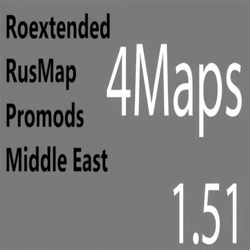 4 and 3 Maps Road Connector 1.51 ETS2