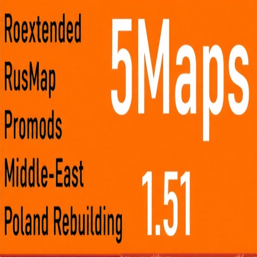 5 Maps Road Connector v1.51 ETS2