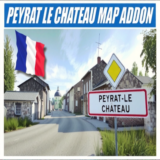 Peyrat-le-Château (map addon) v1.0 1.51 ETS2