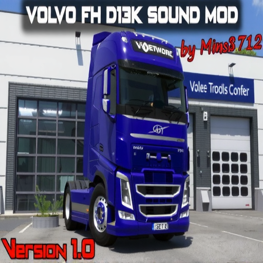 VOLVO FH D13K Sound Mod v1.0 1.51 ETS2