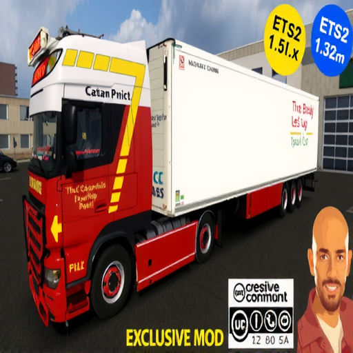DAF XF106 JANC C. SWIJNENBURG   SCHMITZ SKO TRAILER ETS2 1.52.x ETS2