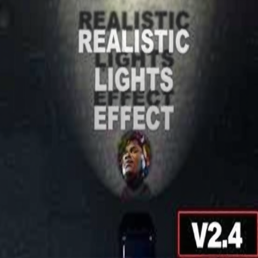 Realistic Lights Effect V2.4.9.3 1.52.x ETS2