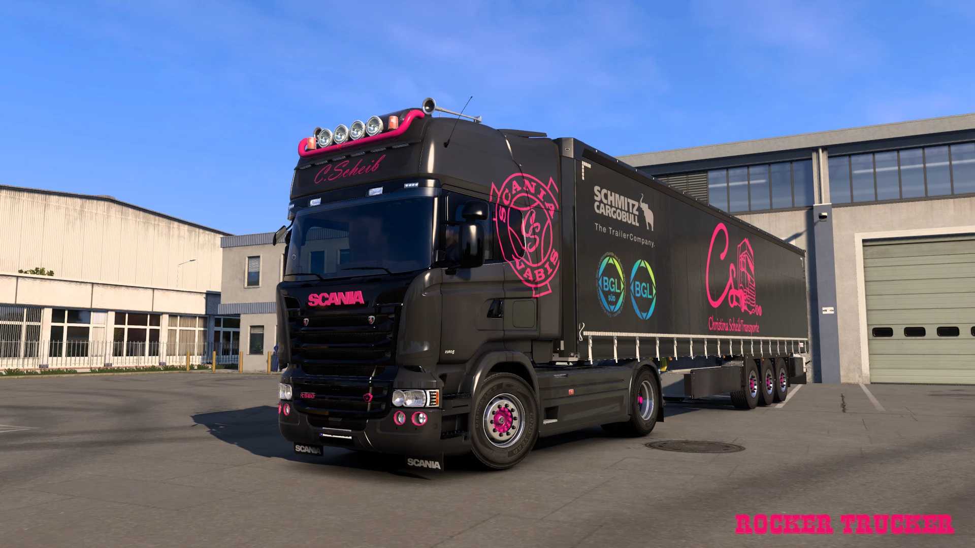 Christina Scheib Transporte Skin Pack v1.0 ETS2