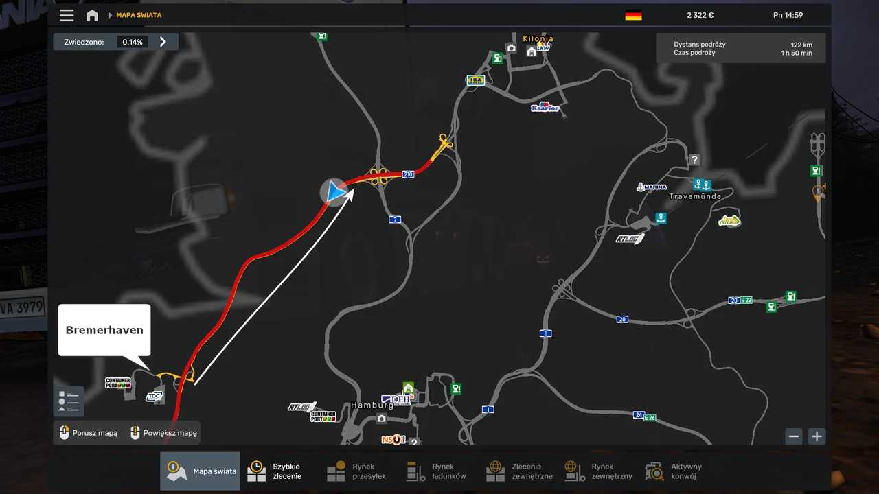 Germany RC Cologne-Bremerhaven v0.1 ETS2