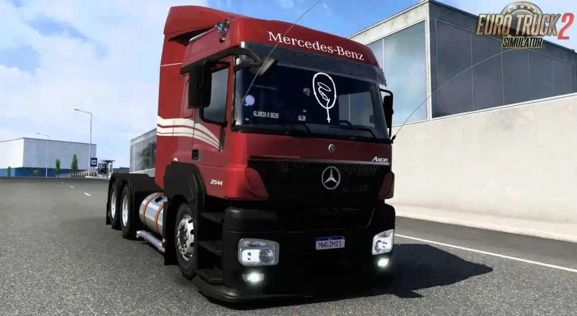 Mercedes Benz Axor 2544   Interior v2.0 ETS2