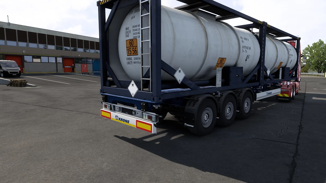 Animation trailer extensible container v1.0 ETS2