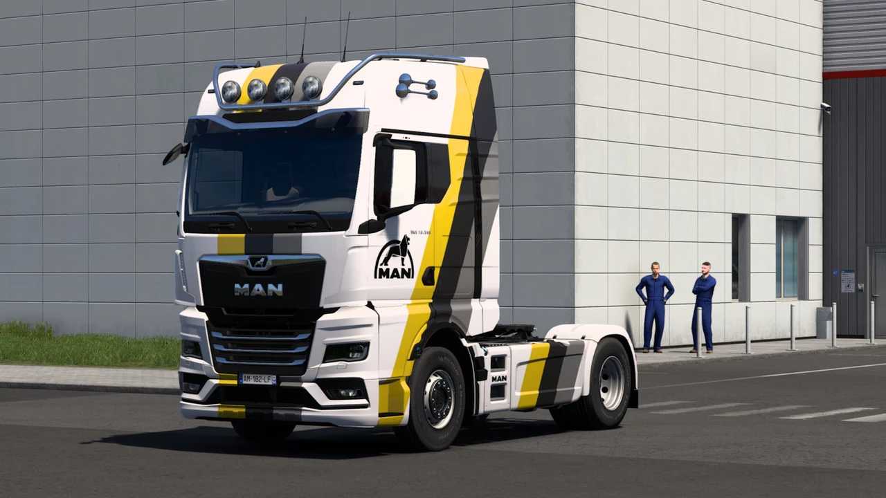 MAN Retro skin v1.0 ETS2