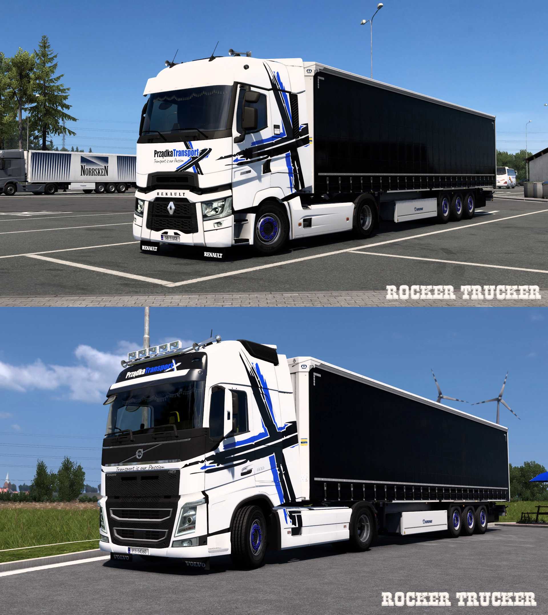 Przadka Transport Skin Pack v1.0 ETS2