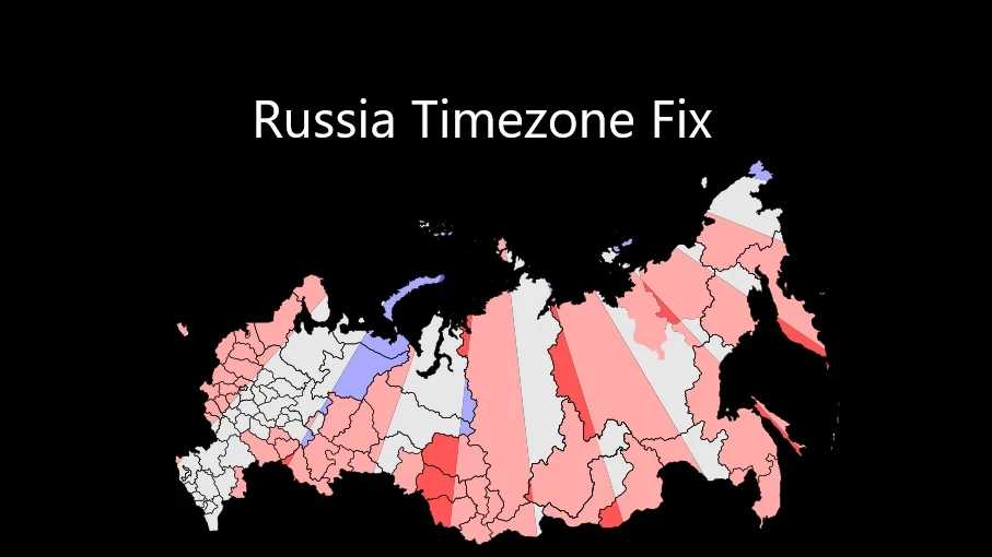 Russia Timezone Fix v2.3 ETS2