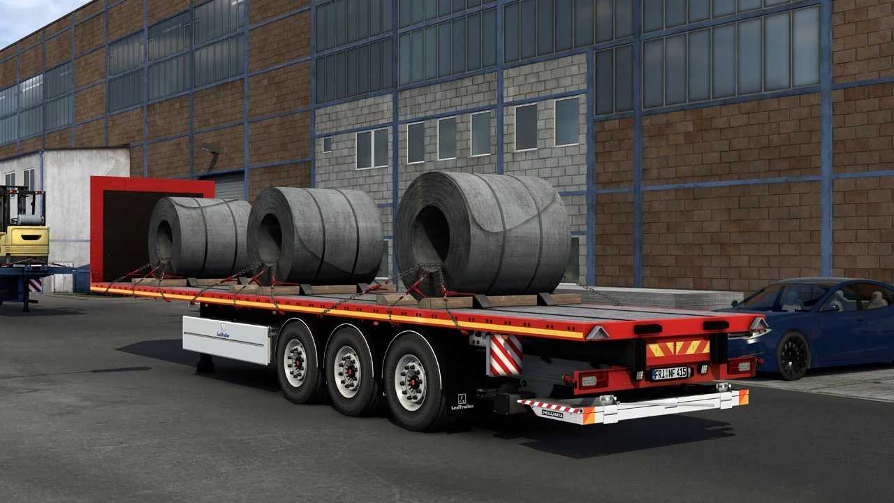 LeciTrailer Flatbed v6.0 1.53 ETS2