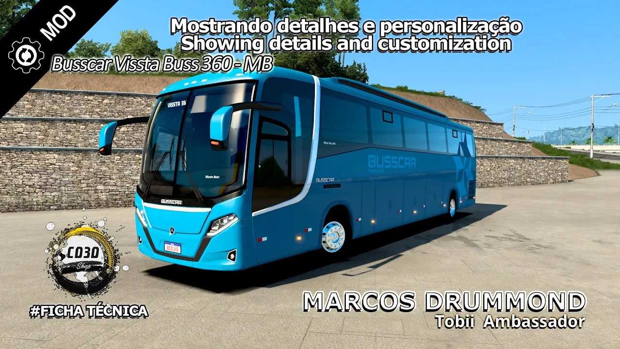 Busscar vissta bus 360 1.53 ETS2