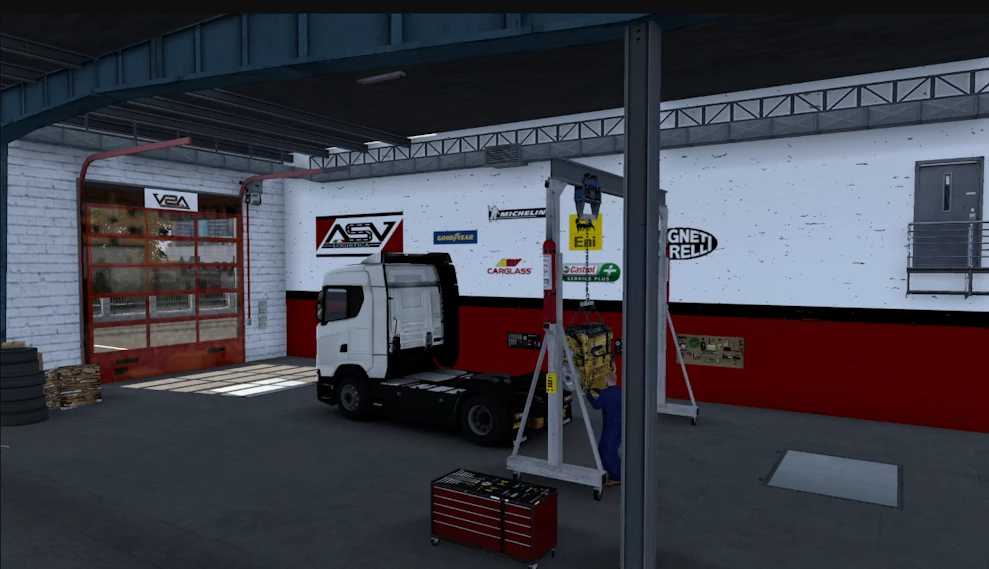 Garage for ASV LOGISTICA v1.0 ETS2