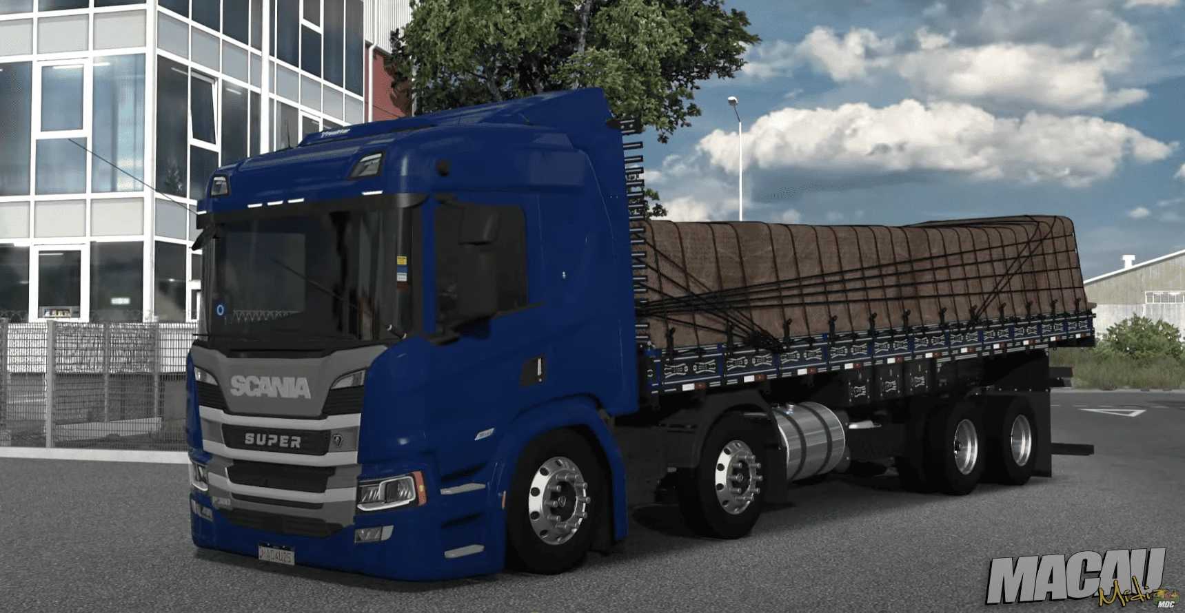 Scania P360 reworked V1.53 ETS2