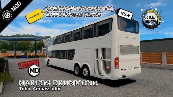 MARCOPOLO G6 1800 DD 8X2 VOLVO 1.53 ETS2
