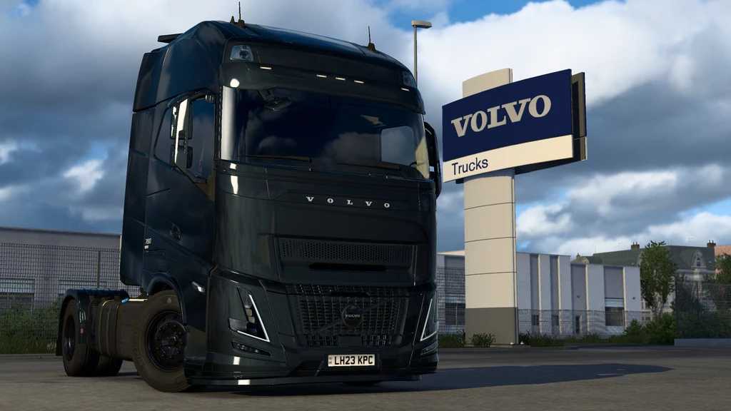 Painted parts for Volvo FH6 Aero v1.0 ETS2