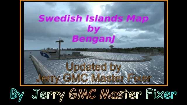 Bengans Swedish Islands Map v1.1 ETS2