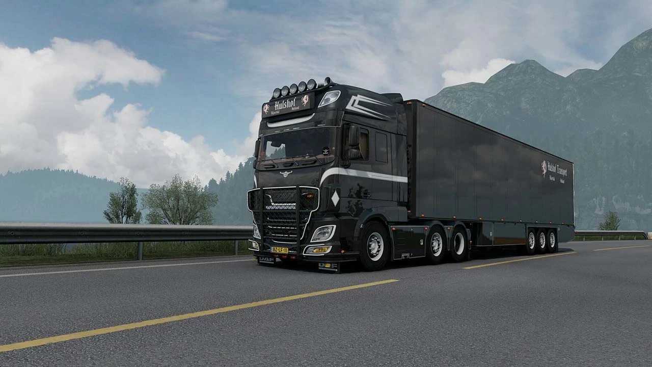 DAF XF 106 530 Ragnar Hulshof  Schmitz Trailer v15.0 ETS2