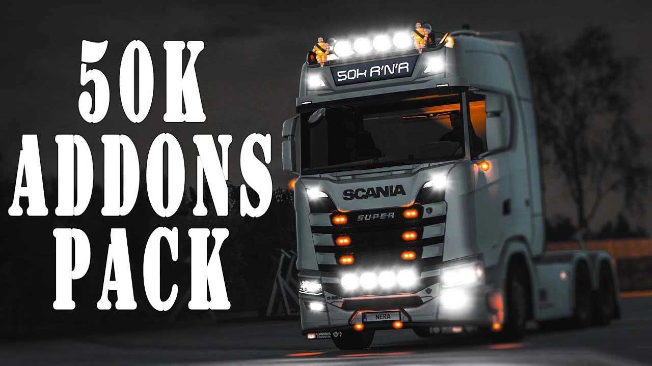 50K Addons Pack v1.53 ETS2