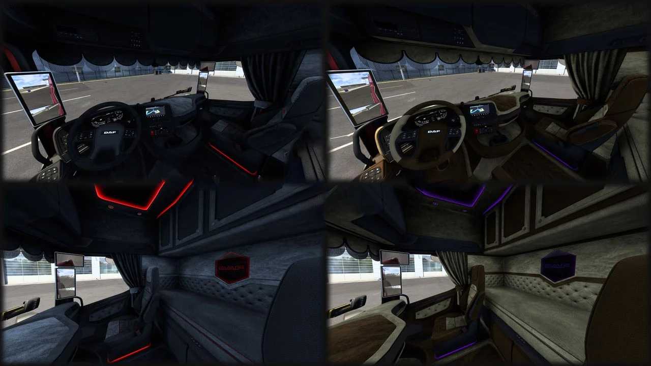 DAF XG  Interior Pack v2.0 1.53 ETS2