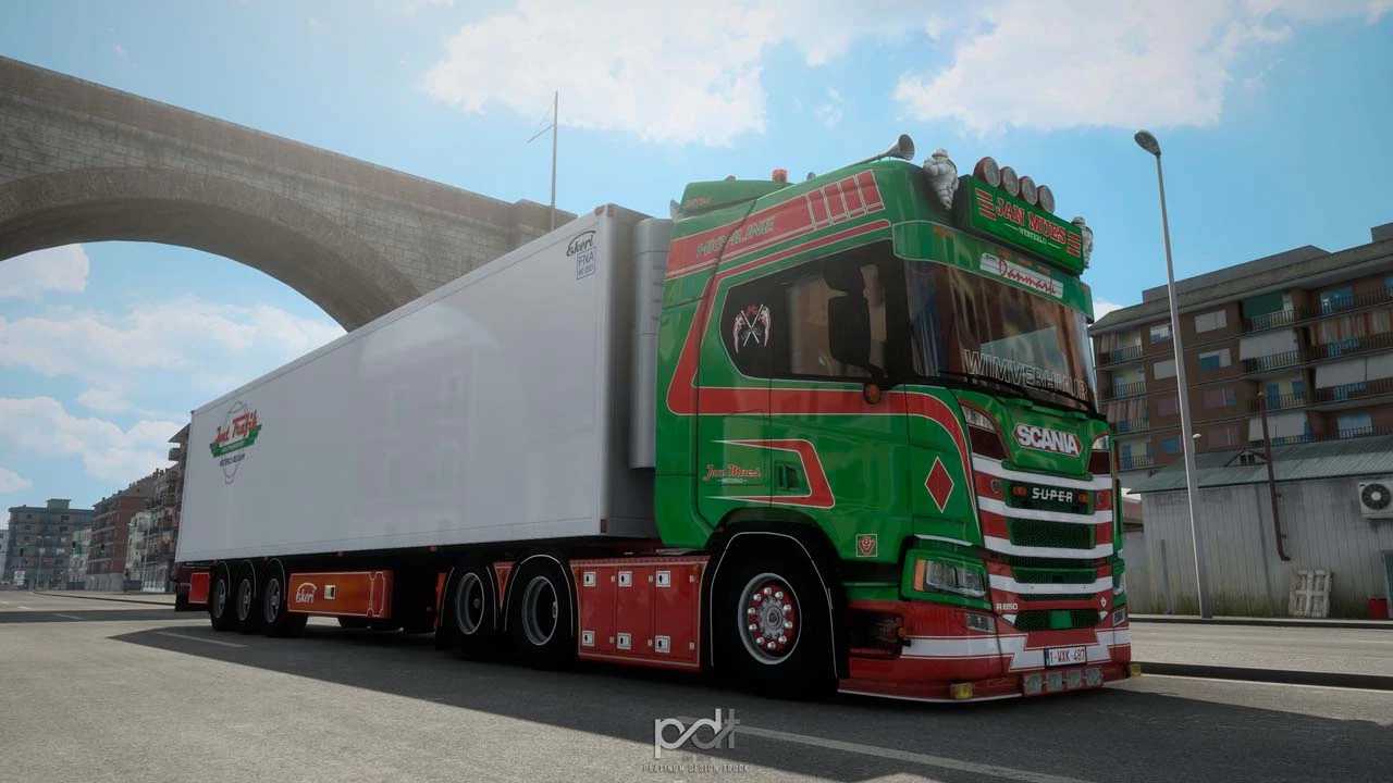 Scania R650 Jan Mues   Trailer v7.0 ETS2