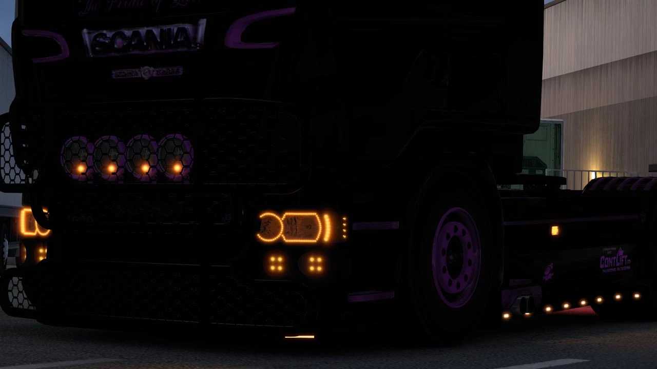 Lights Pack for Scania RJL v1.1 ETS2