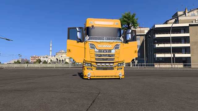 Scania Door Opener Mod v3.0 ETS2