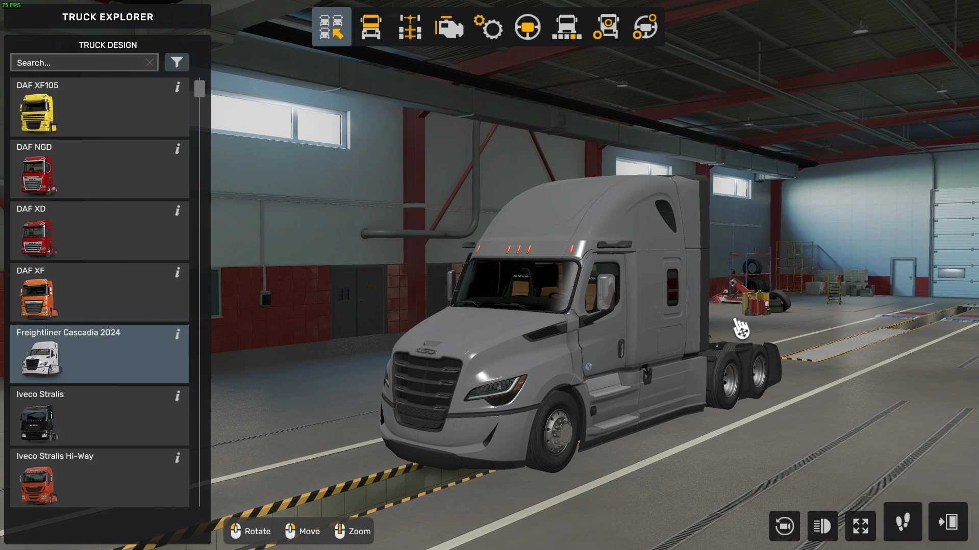 Freightliner Cascadia 2024 v1.0 ETS2