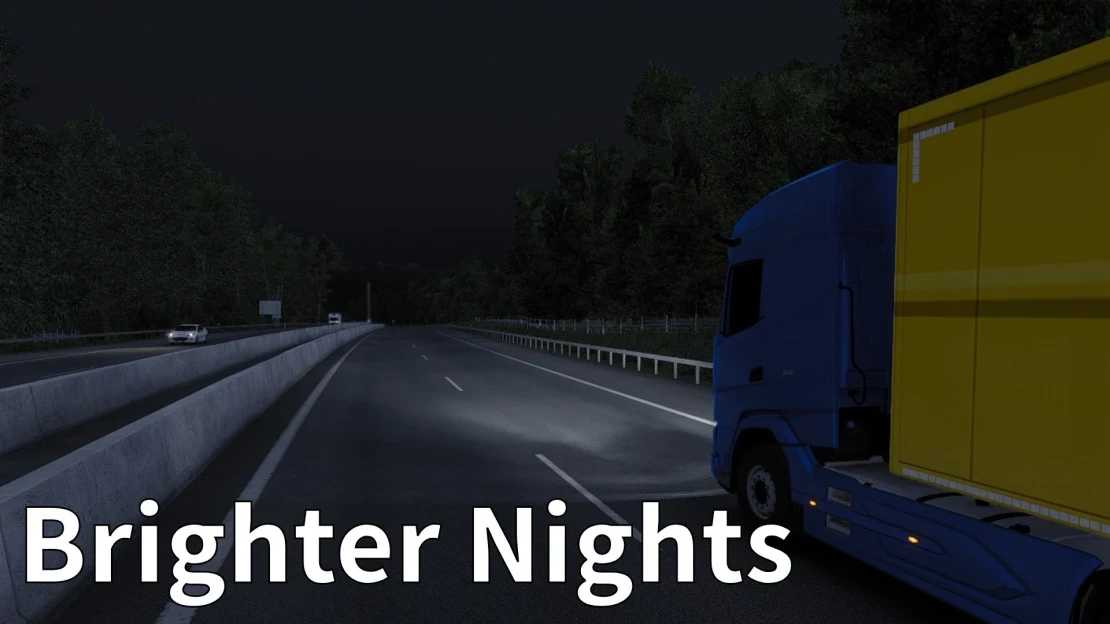 Brighter Nights v1.0 1.53 ETS2