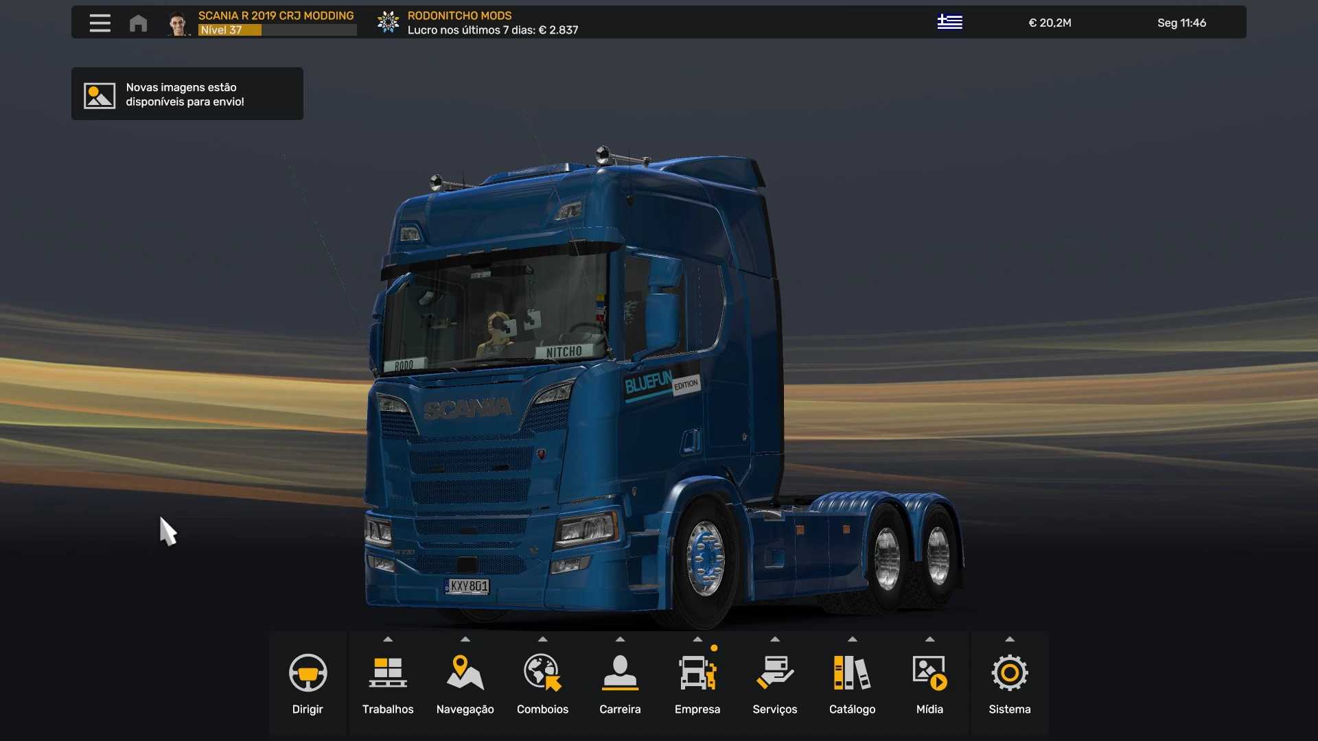 PROFILE SCANIA R 2019 CRJ MODDING 04 03 2025 v1.0 1.54 ETS2