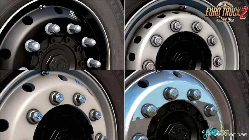Abasstreppas Wheel Pack v4.2 1.53 ETS2