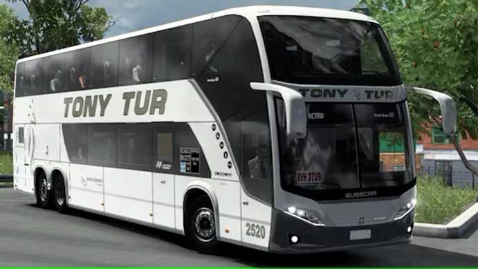 Busscar Vissta Buss DD Multichassis v2.0 1.53 ETS2