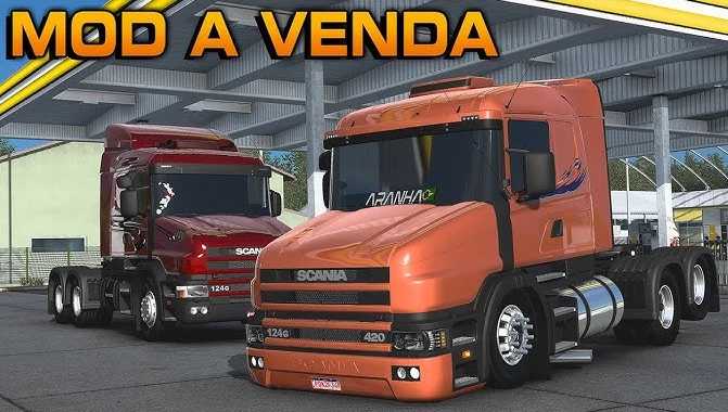 SCANIA 124 T DESBLOQUIADO 1.53 ETS2