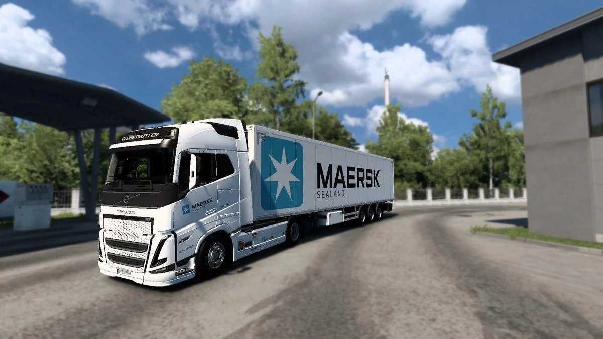 VOLVO FH16 2020 Maersk Design Kopenhagen v1.0 ETS2